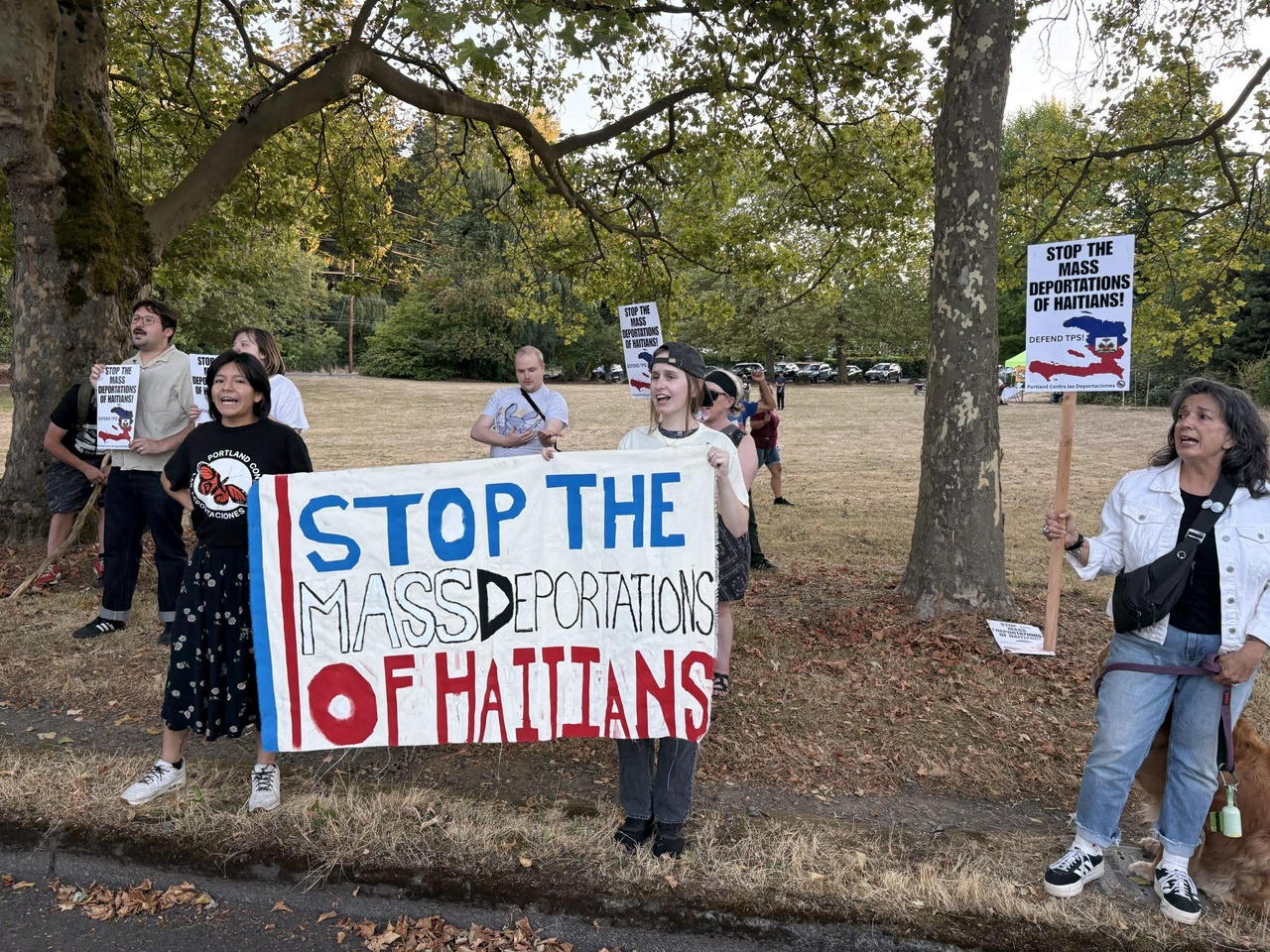 Portland demands an end to attacks on Haitian immigrants