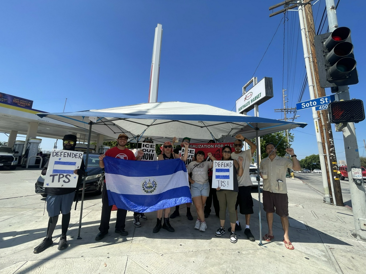 LA protest in defense of TPS. | Fight Back! News