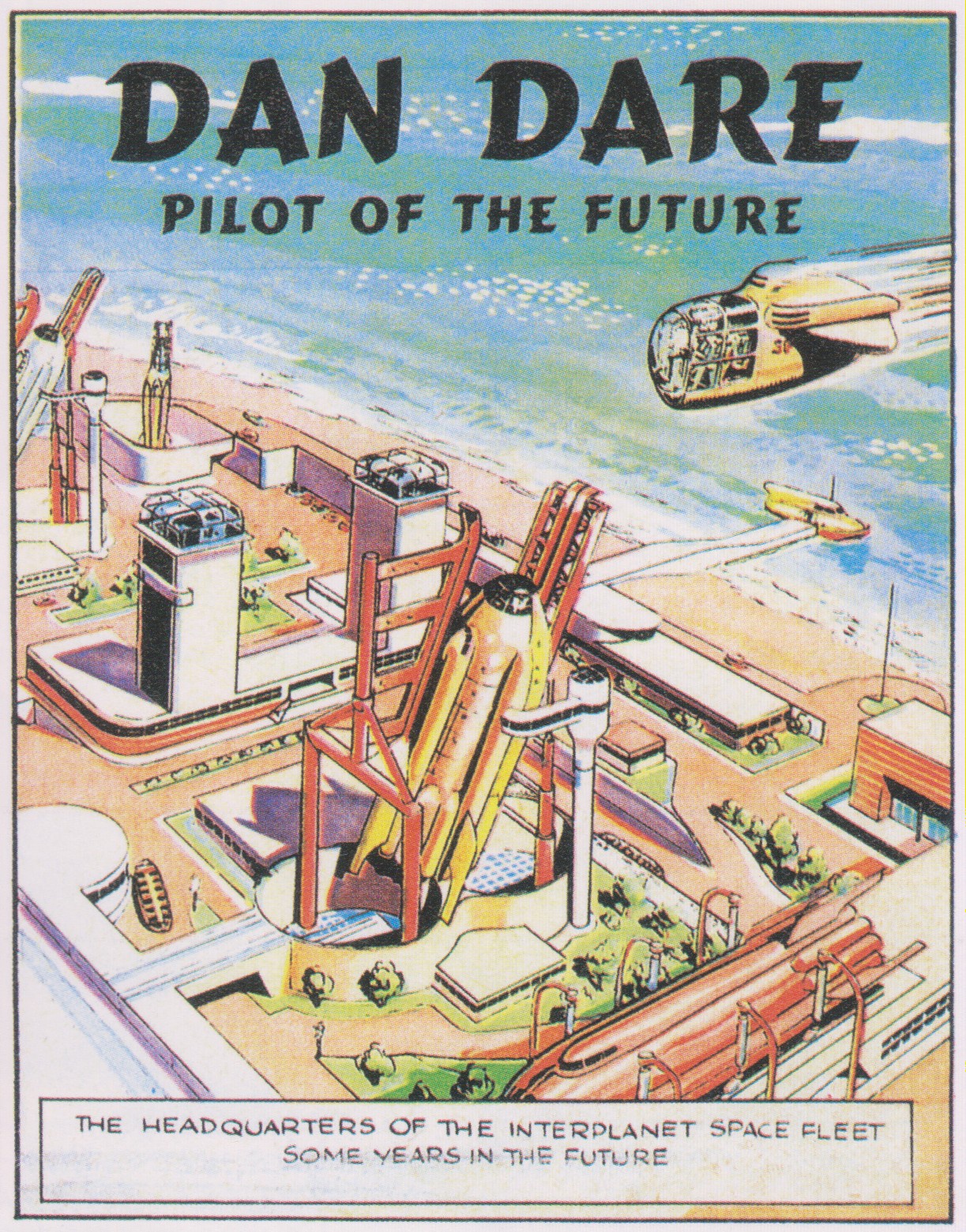 The headquarters of the Interplanet Space Fleet, some years in the future.