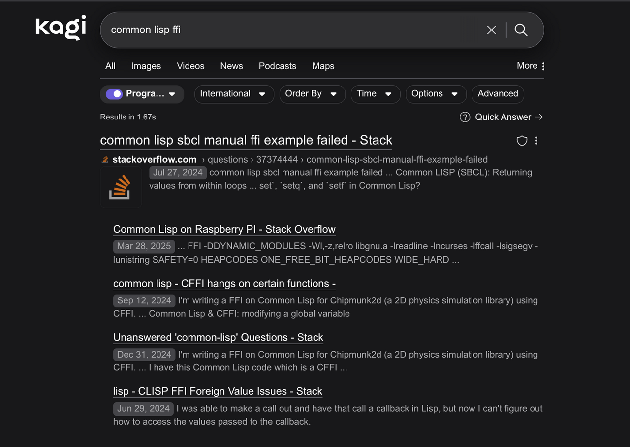 search example