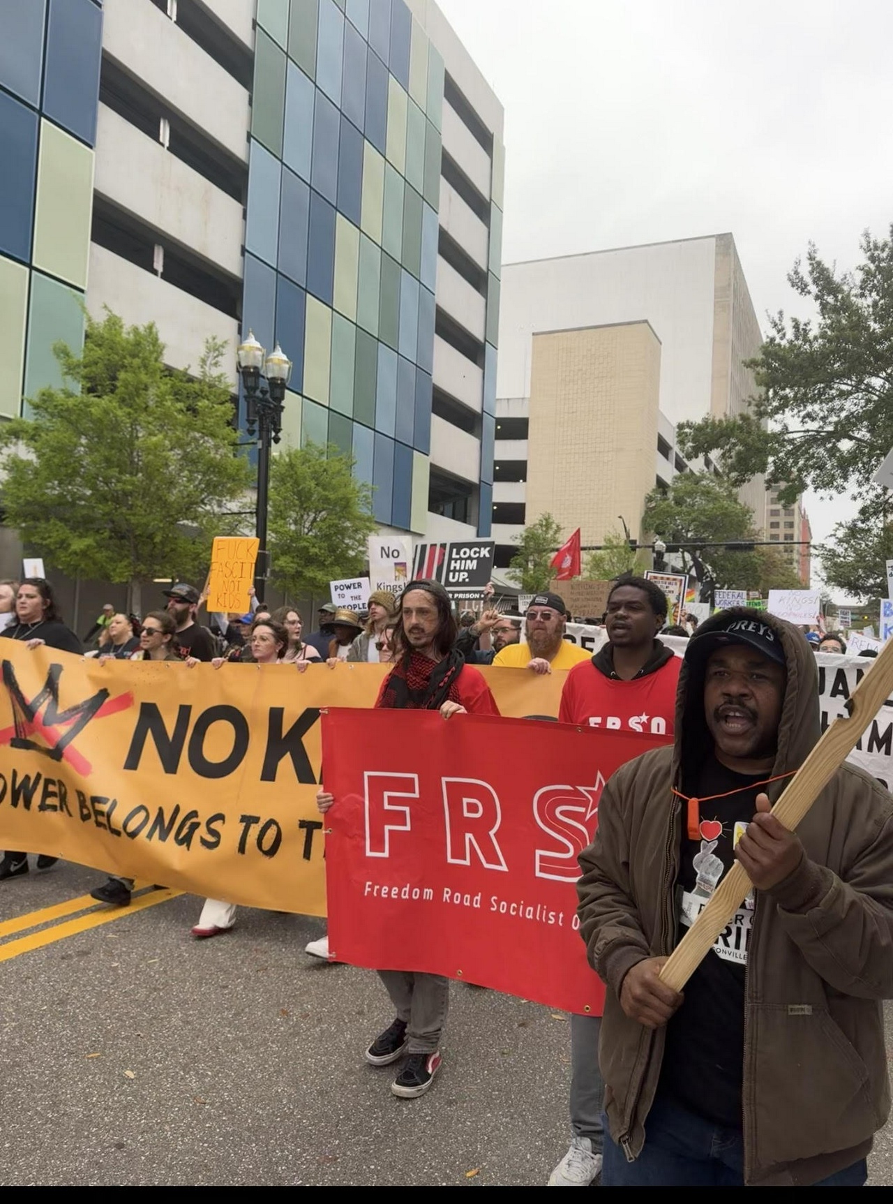 No Kings march in Jacksonville, Florida. | FightBack! News