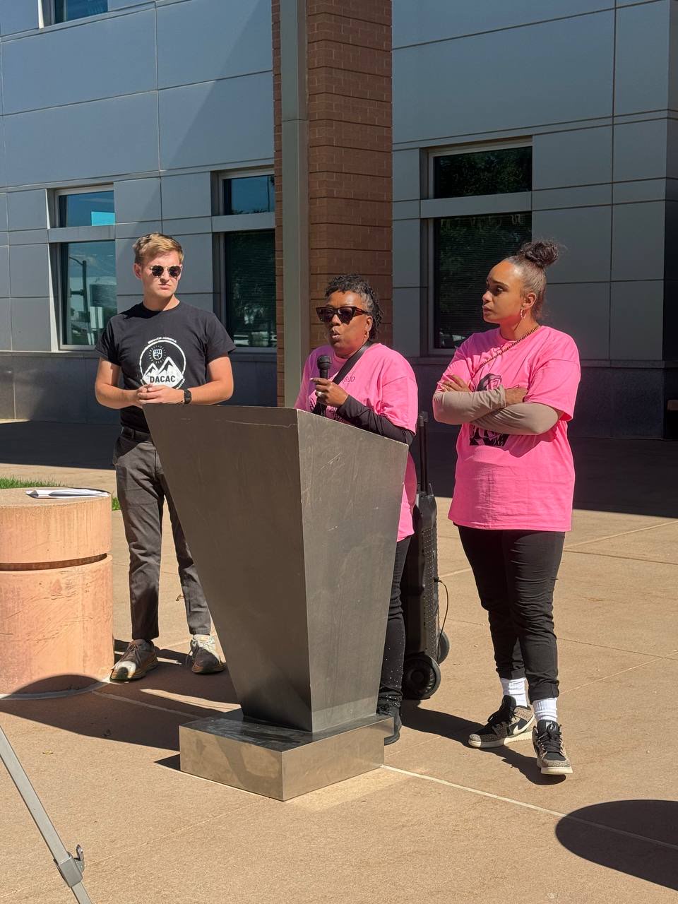 Press conference and rally demands justice for Kory Dillard.