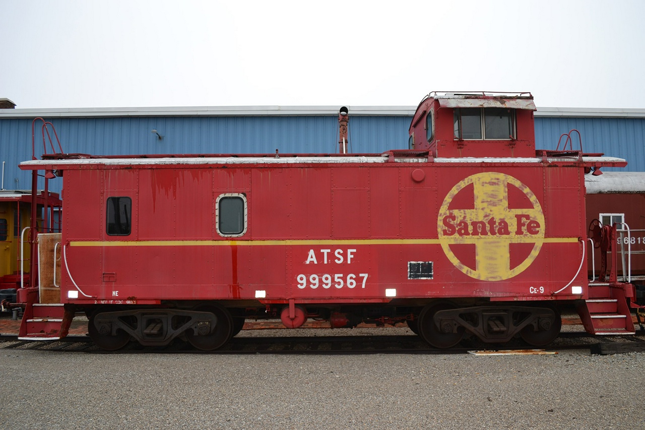 AT&SF 999567. Enid, OK. Railway Museum of Oklahoma. 3/13/2021.