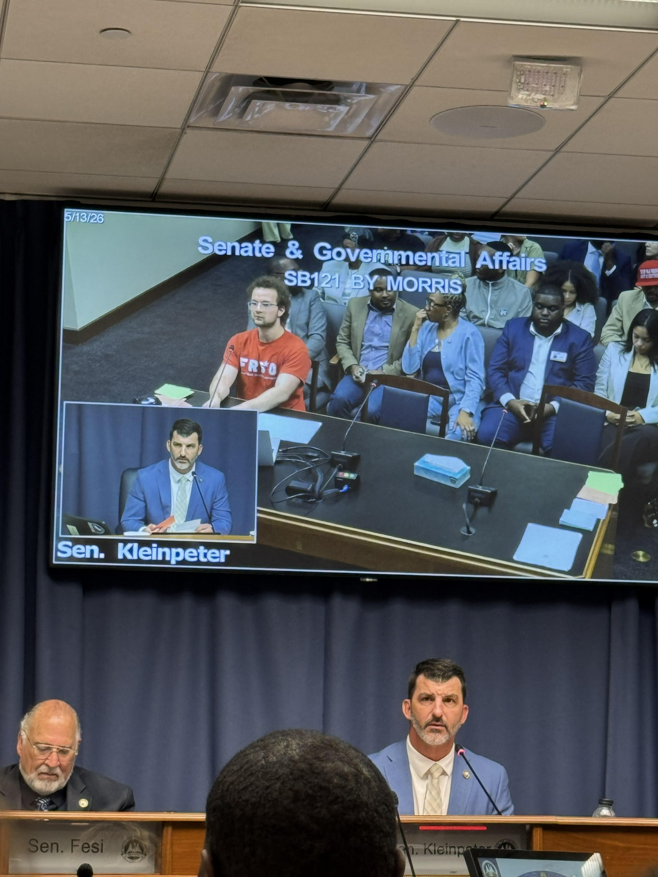 Ziad Eissa gives public comment on Louisiana senate bill on redistricting. | FightBack! News