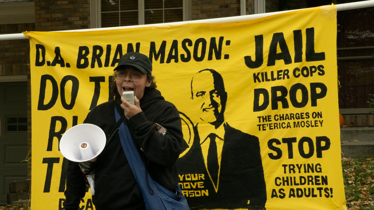 Colorado protest demands prosecution of killer cops.